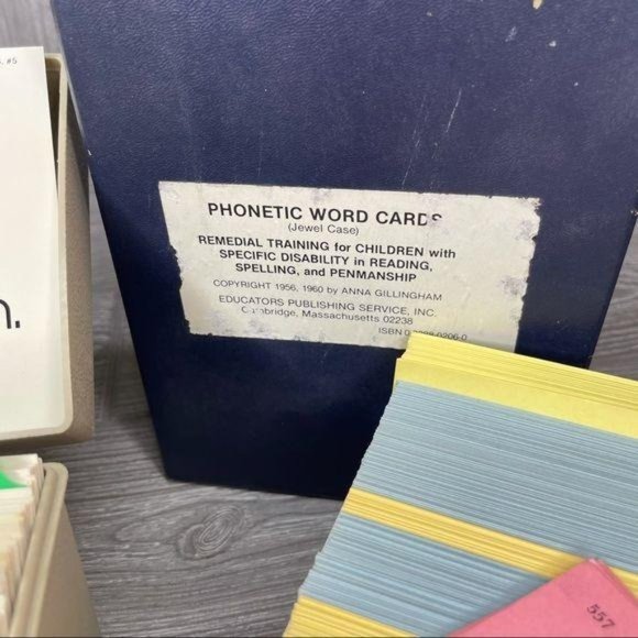 vintage descripto cards for adults with aphasia & phonics books - Picture 8 of 8